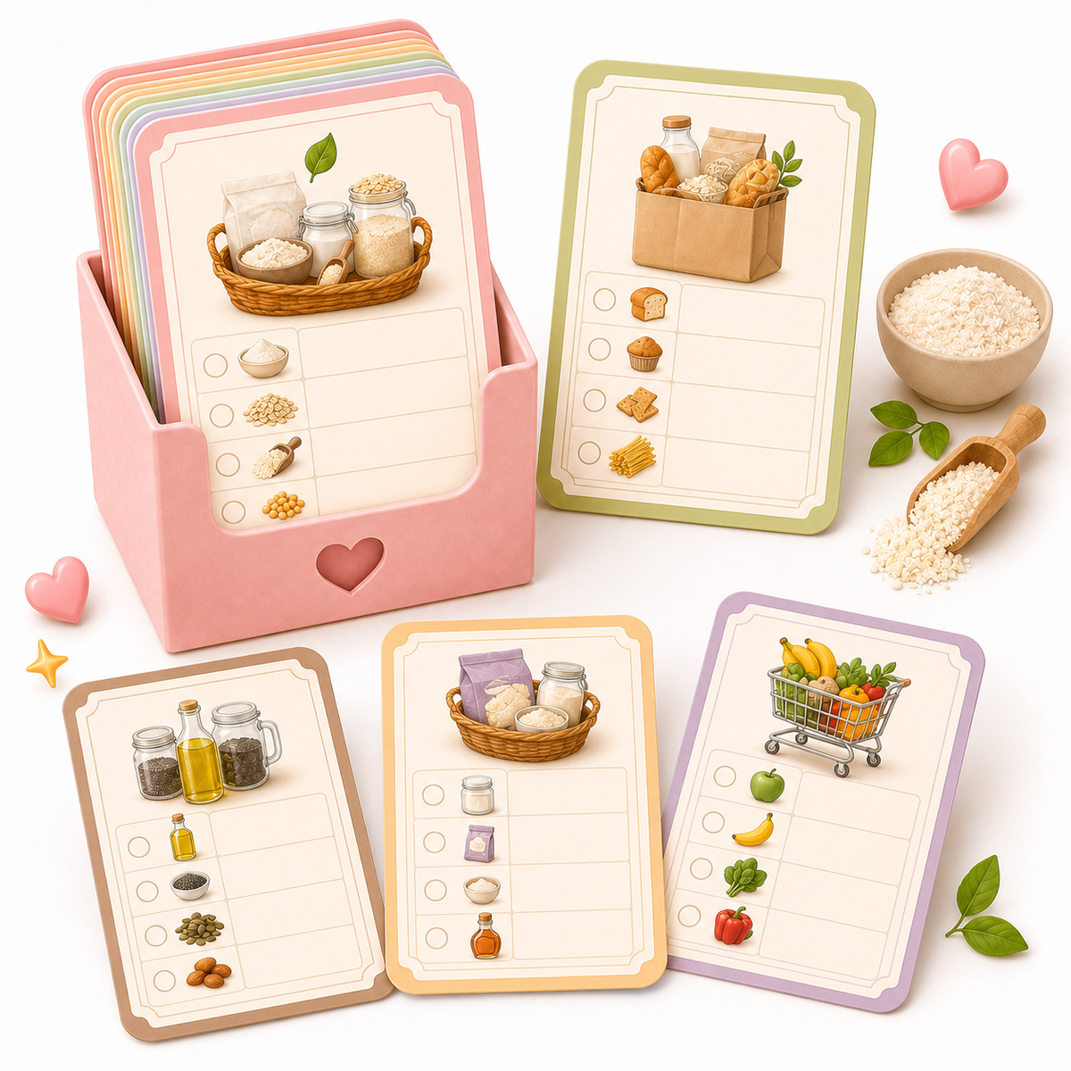 Gluten-Free Pantry & Shopping Checklist Pack